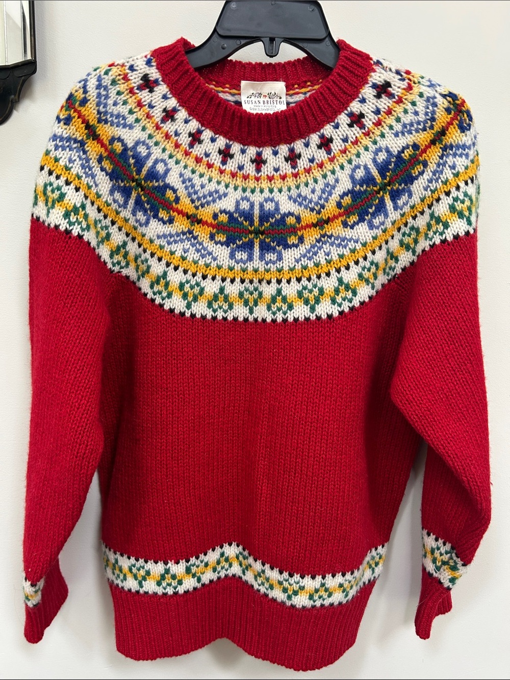 Vintage Susan Bristol Wool Sweater L